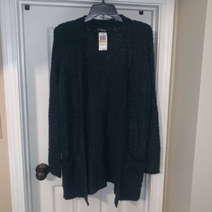 NWT green cardigan